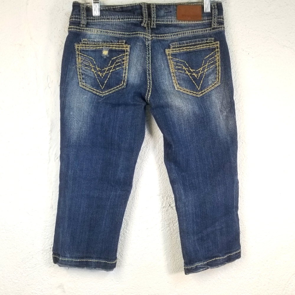 Vigoss denim jean women capri size 3